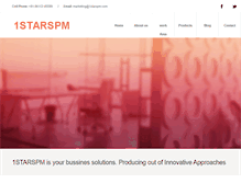 Tablet Screenshot of 1starspm.com
